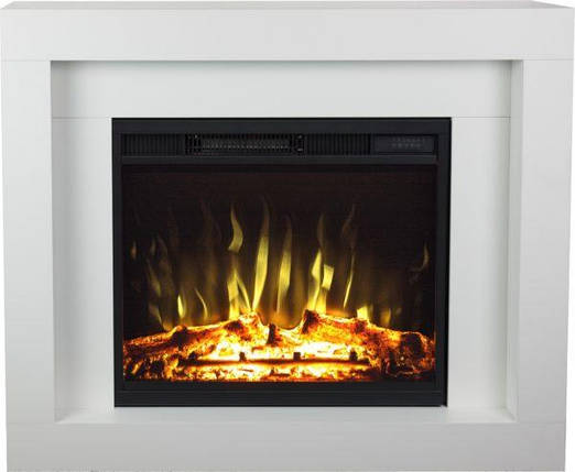 Декоративний кімнатний електрокамін обігрівач з пультом Aflamo DUKE + LED 80 Classic 121 см, фото 1