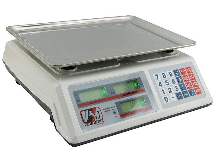 Ваги Торгові PROMOTEC PM 5051/ 6V/50KG/5G (5 шт./яский)