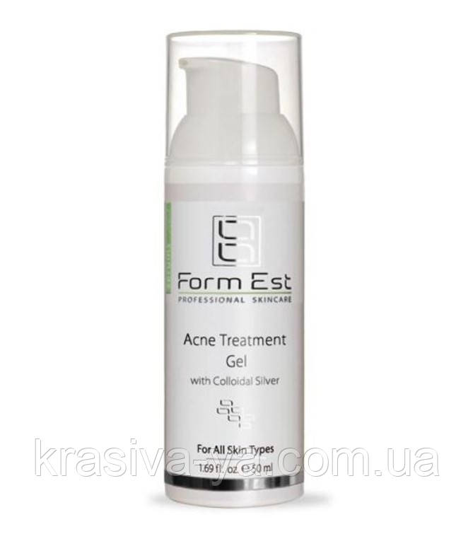 Гель з колоїдним сріблом і саліцилової кислотою - Acne Treatment Gel, 50мл
