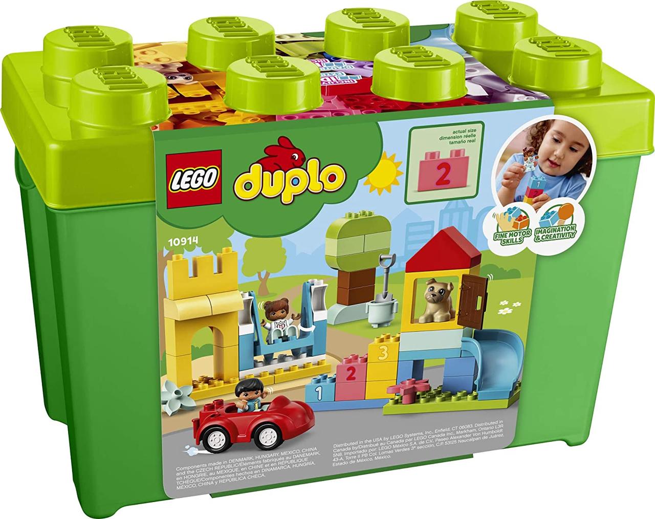 Конструктор LEGO DUPLO 10914 Classic Велика коробка з кубиками