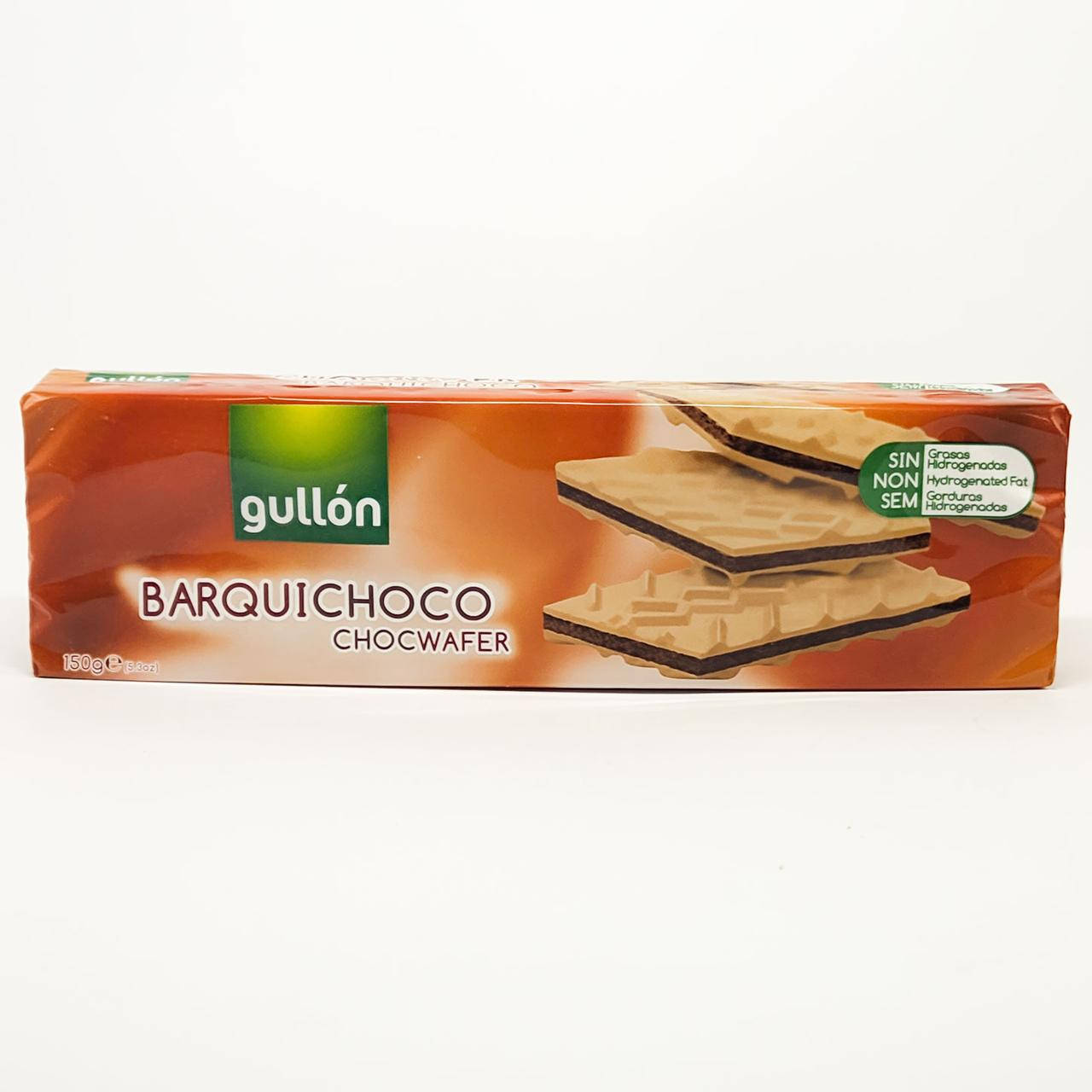 

Вафли Gullon Barquichoco с шоколадным кремом