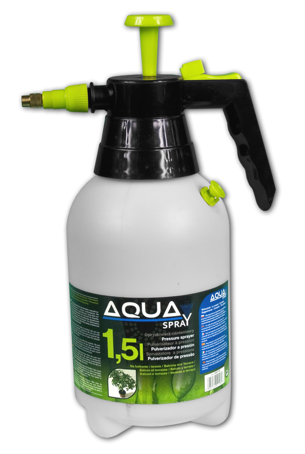 

Опрыскиватель пневматический "AQUA SPRAY" 1,5 л, Белый