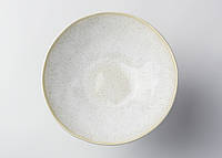Белый салатник керамический профессиональный посуда для кафе ресторанов и дома 19,5х6,5 см JM1461W