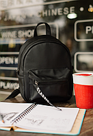 Модний жіночий рюкзак із локози, Маленький рюкзак для дівчинки чорний