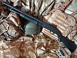 Іграшкова помпова рушниця дробовик вінчестер ZM 61 А з металевим корпусом, фото 4