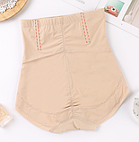 Безшовні високі труси з чіпом для схуднення та корекції фігури, фото 5