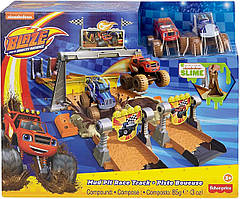 Трек спалах і диво машинки Іподром зі слаймом Blaze Monster Machines Mud Pit, Fisher-Price