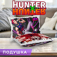 Подушка Hunter × Hunter "Хисока и Геней Рёдан" Хантер х Хантер