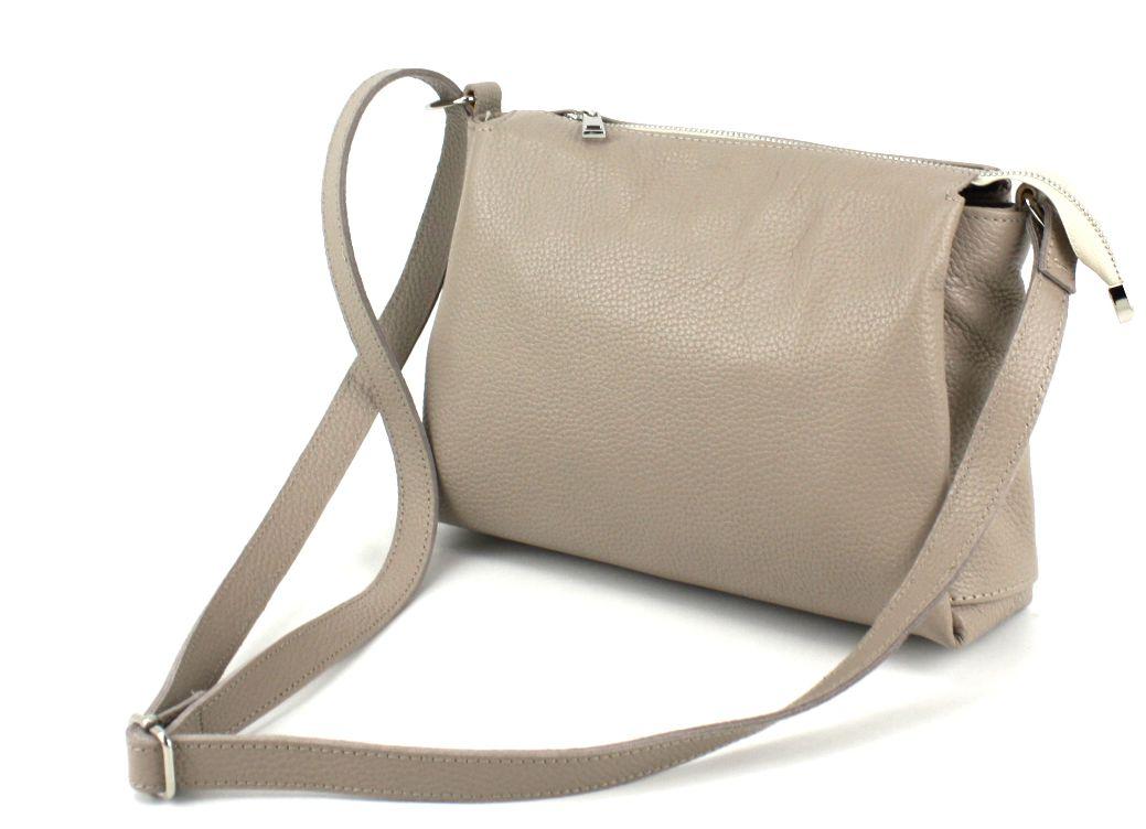 Сумка жіноча шкіряна Borsacomoda Бежевий (813.018), фото 1