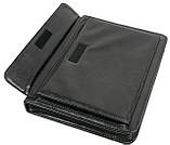 Ділова папка-портфель Exclusive зі шкірозамінника Чорний (711200), фото 3