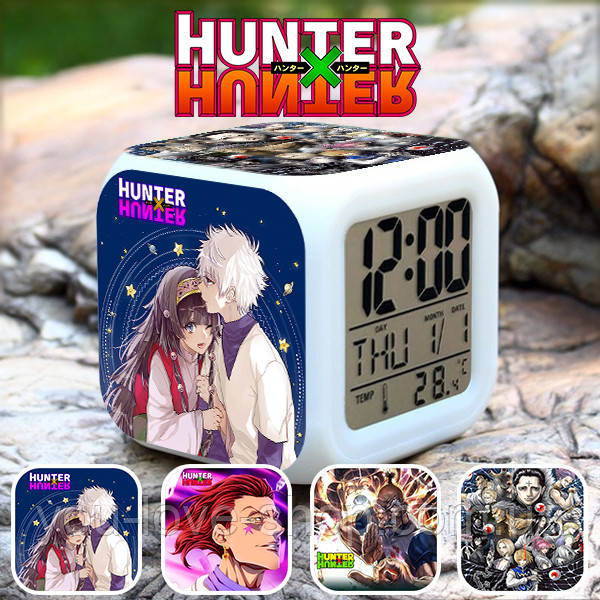 Настільні годинники Hunter X Hunter "Киллуа і Аллука" Мисливець х Мисливець