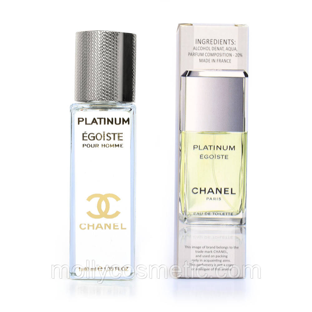 Чоловічий тестер люкс Egoiste Platinum, фото 1