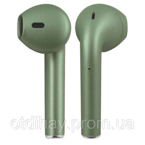 Бездротові навушники inPods 12 eleven pro V5.0 з кейсом, metallic green