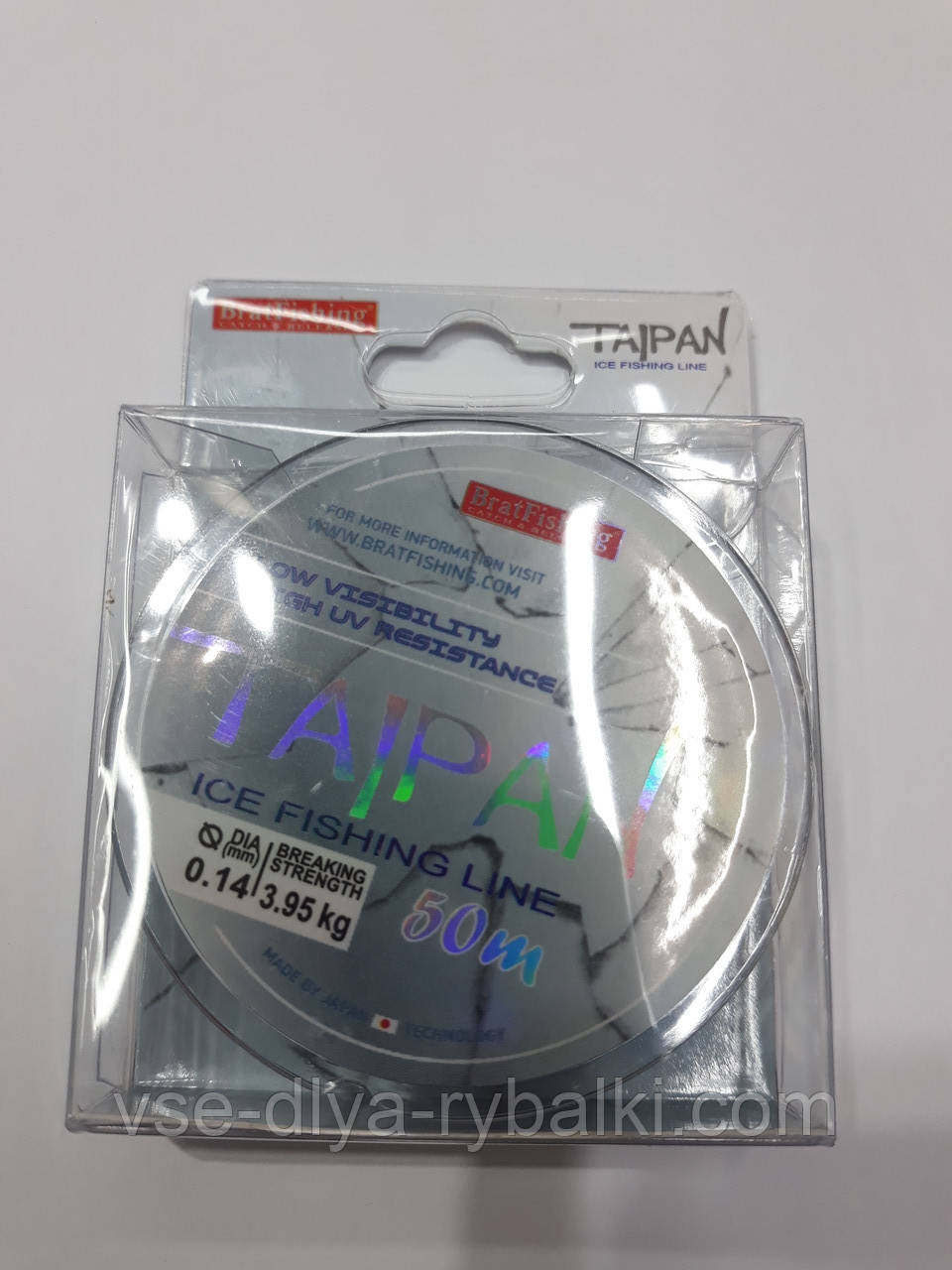 Волосінь Taipan Bratfishing 50 м 0.08 мм, фото 1