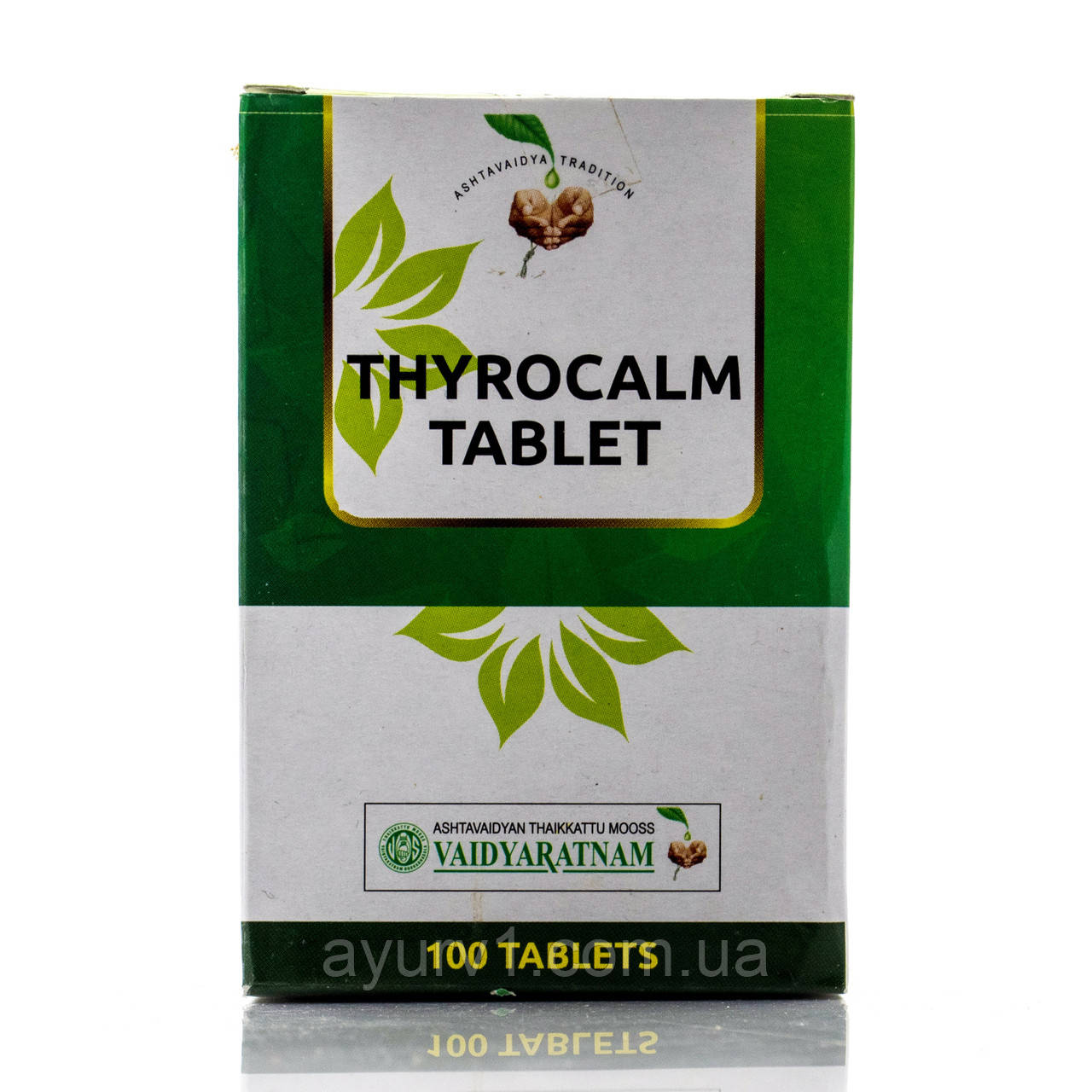 Гипертиреоз Vaidyaratnam Thyrocalm Vidyaratnam 100 таб