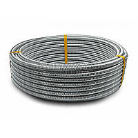 Труба гофрированная из нержавейки 25 Dispipe неотожженная, гофротруба нержавеющая сталь, бухта