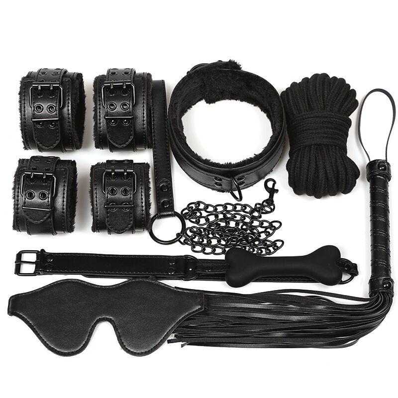 Набір BDSM JSY 7в1 LY1003 Чорний SO4998