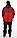 Куртка для сноуборда чоловіча, Static Insulated Jacket (Red Colorblock), 686, фото 8