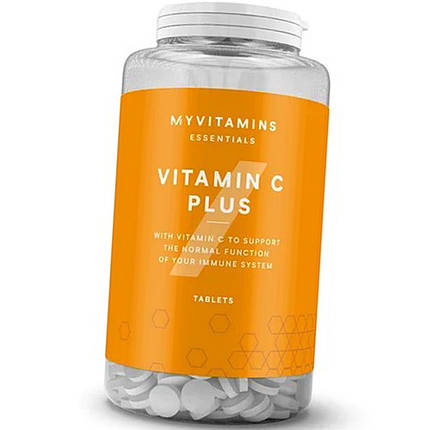 Вітамін С MyProtein Vitamin C with bioflavonoids & rosehip 180 tabs, фото 1