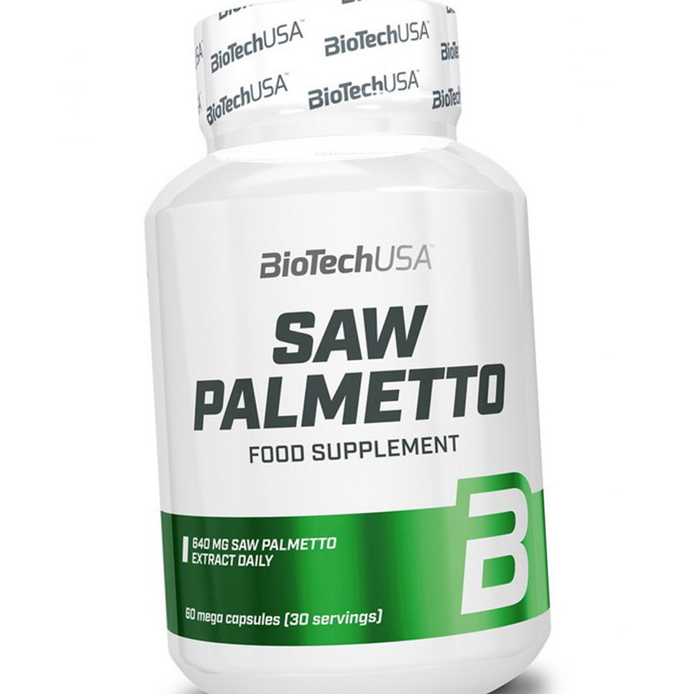 Со пальметто BioTech Saw Palmetto 60 капсул