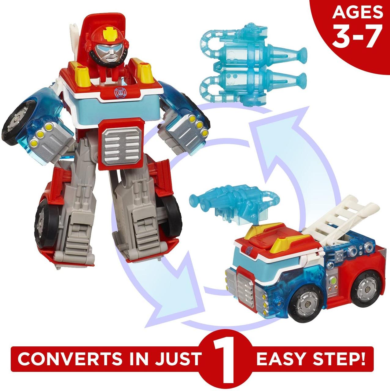 Трансформери боти рятувальники Хітвейв Heroes Transformers Rescue Bots Energize Heatwave
