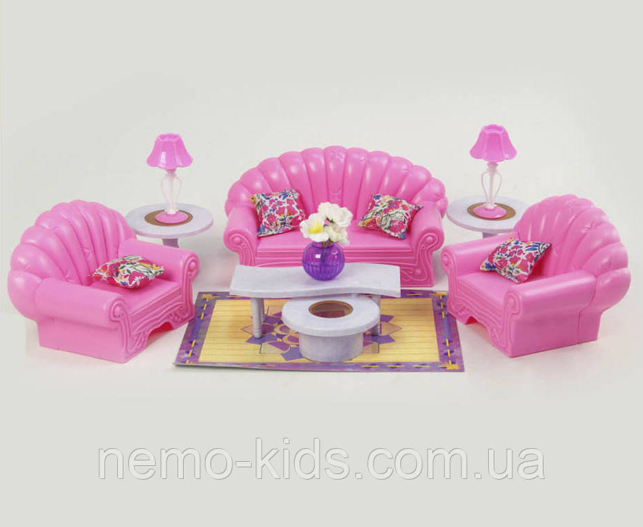 Меблі для ляльок Барбі Gloria диван і крісло