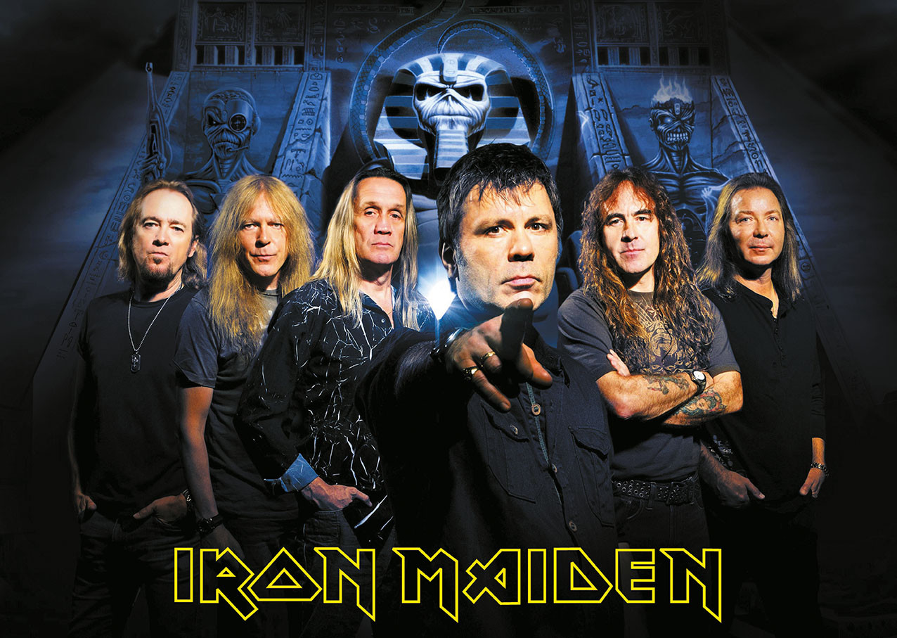 Плакат IRON MAIDEN 16 band