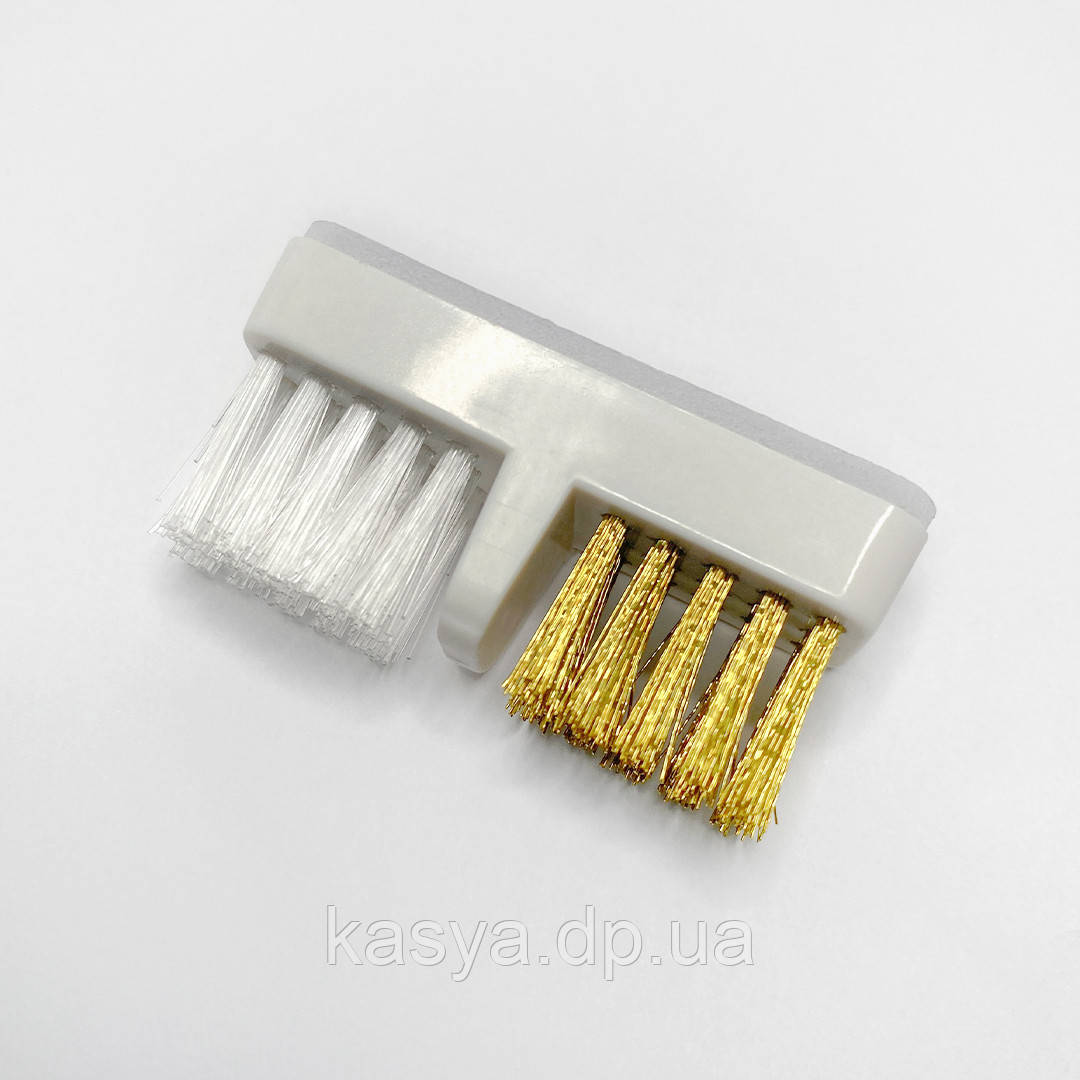 Щітка для очищення фрез, подвійна, маленька, фото 1