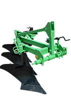 Плуг навісний 3 корпусний Бомет - 3-30 см (стандартна рама, висока стійка). Bomet 3-30 см, польський плуг Бомет