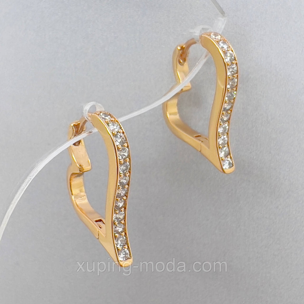 Стильні сережки Xuping, фото 1