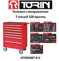 Тележка с инструментом Torin Big Red на 7 секций NTBR4007-X-2