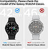 Чохол Spigen для Galaxy Watch 4 (42 mm) — Liquid Air, Black (ACS03141), фото 4