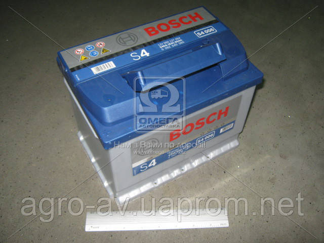 Аккумулятор 60Ah-12v BOSCH (S4006) (242x175x190),L,EN540 L+левый - фото 2 - id-p1537650356