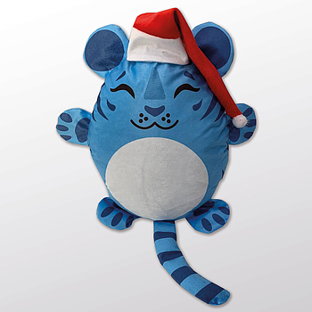 Подушка-іграшка "Тигр 2022" ТИГР під сублімацію, фото 1