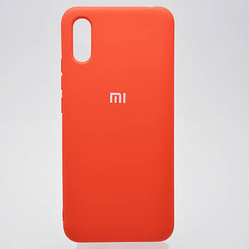 Чохол накладка Silicon Case Full Protective для Xiaomi Redmi 9A Red