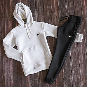 HOODIE NIKE Худі з капюшоном Толстовка з принтом Найк утеплена чоловічі штани Найк з кишенями Фліс з начосом