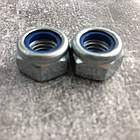 Гайка М10 самоконтряща нержавіюча А2 DIN 985, ISO 10511, фото 5