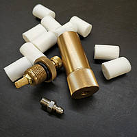 Осушувач для насоса ВД, компресора, фільтр-сушарка з двома елементами — віскоза/бронза