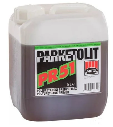 Поліуретановий ґрунт MITOL PARKETOLIT PR 51 однокомпонентний 5л, фото 1