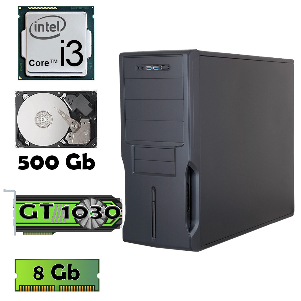 AlphaPC (i7 2600 • GTX1060 3Gb • 8Gb • 500Gb) RG2-T001 БУ