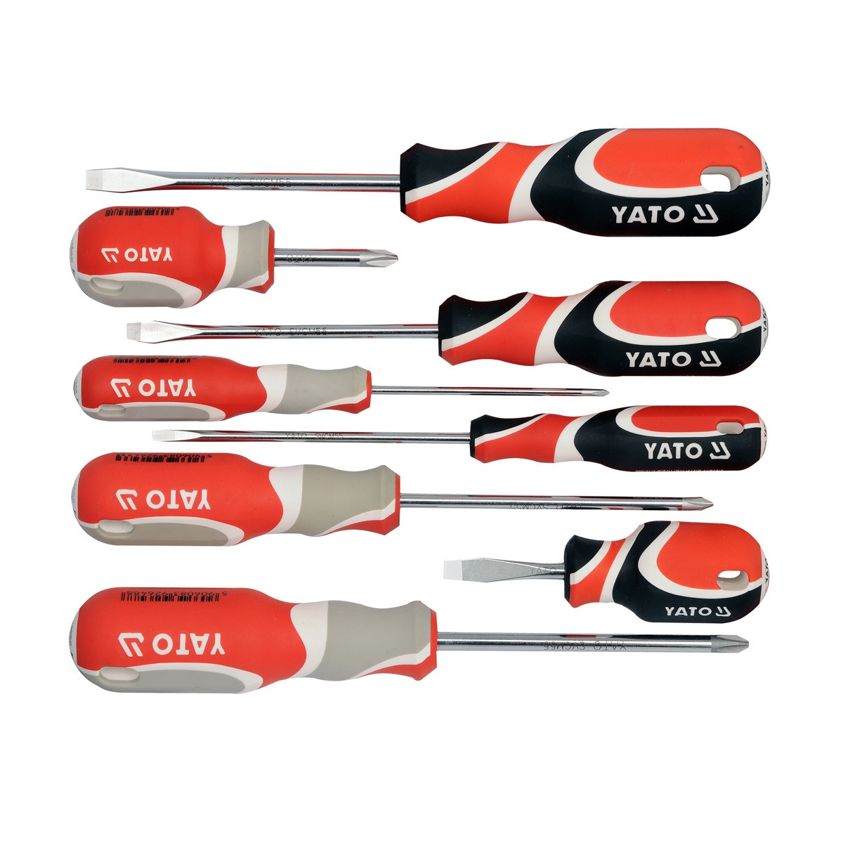 Набір викруток YATO SL, PH, 8 предметів (YT-2670)