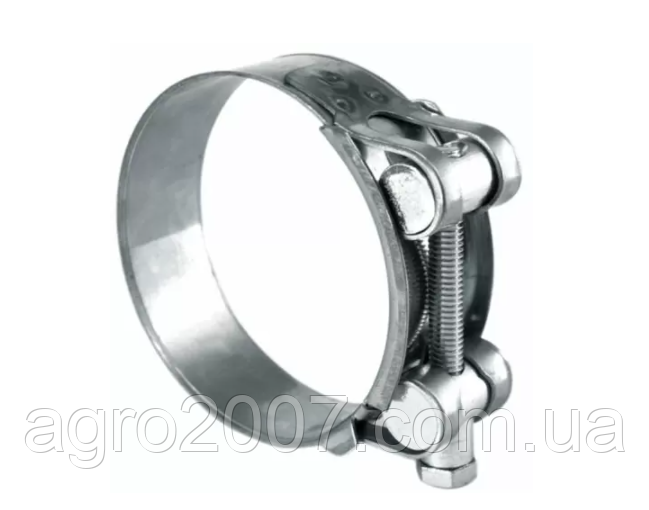 Хомут патрубка радіатора МТЗ 1221 Д260 силовий 60-63мм, фото 1