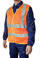 Светоотражающий жилет Free Work Absolut Reflect (сетка), Оранжевый