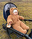 Дитячий зимовий хутряний теплий комбінезон MagBaby Teddy 62, 68, фото 8