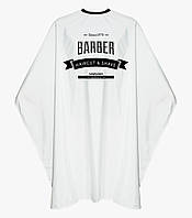 Накидка парикмахерская Marmara Barber Cape White Barber