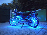 Підсвітка на мотоциклі-холодним гнучким неоном., фото 5