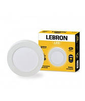 СВЕТОДИОДНЫЙ СВЕТИЛЬНИК LEBRON L-PRS-1841, 18W, НАКЛАДНОЙ, D.220X36MM, 4100K, 1260LM, УГОЛ 120 °