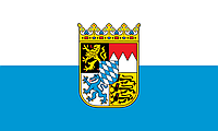 Флаг Баварии (Германия)