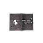 Тревел-сет: тревел-кейс + 4 обкладинки для паспорту (для всієї родини) екошкіра, фото 5