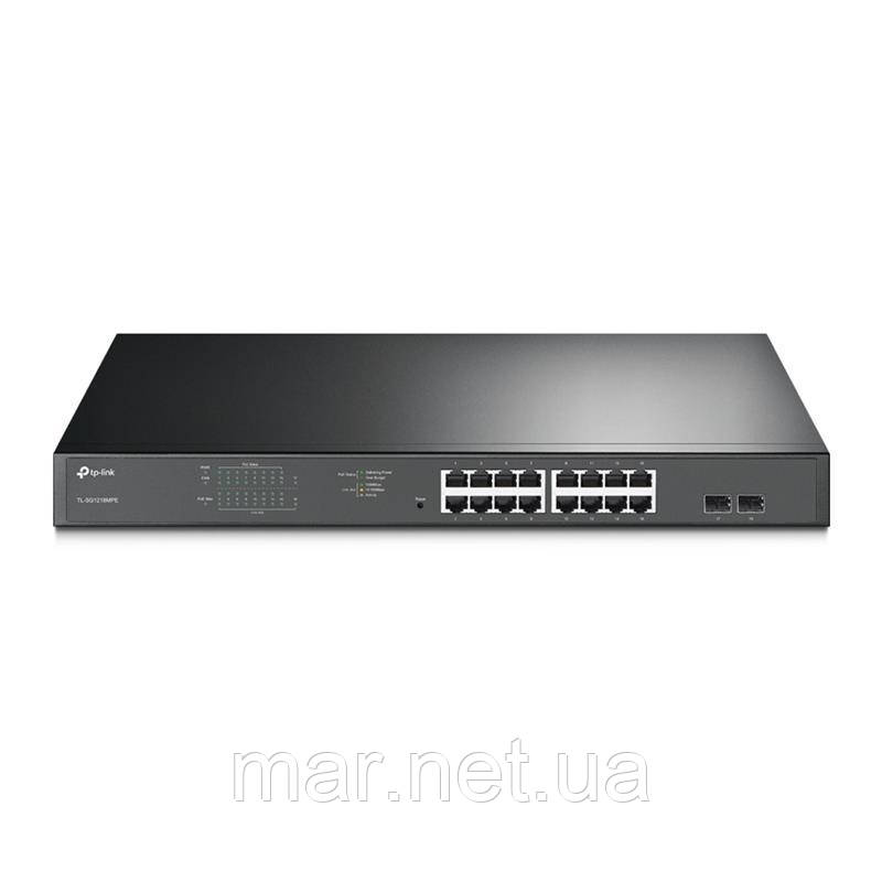 Комутатор TP-LINK TL-SG1210MPE 8xGE/PoE+ 123W 1xGE 1xcomboGE/SFP EasySmart